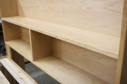 Alder storage headboard