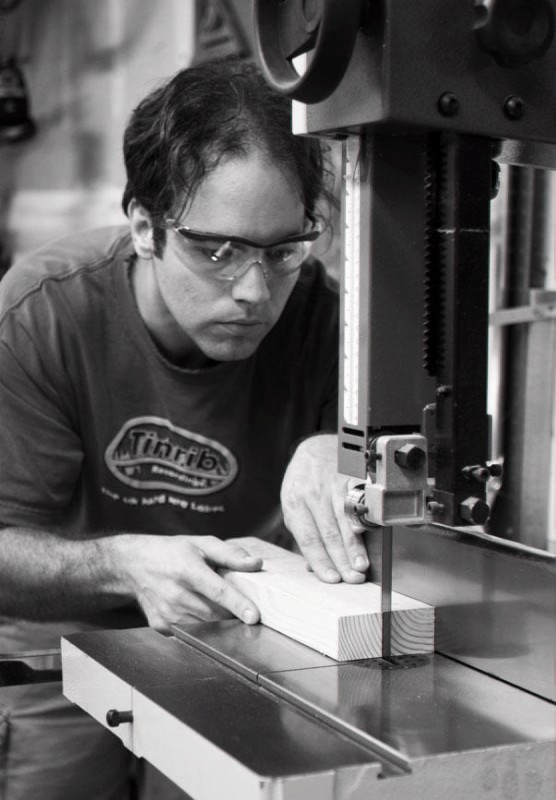 Me at bandsaw